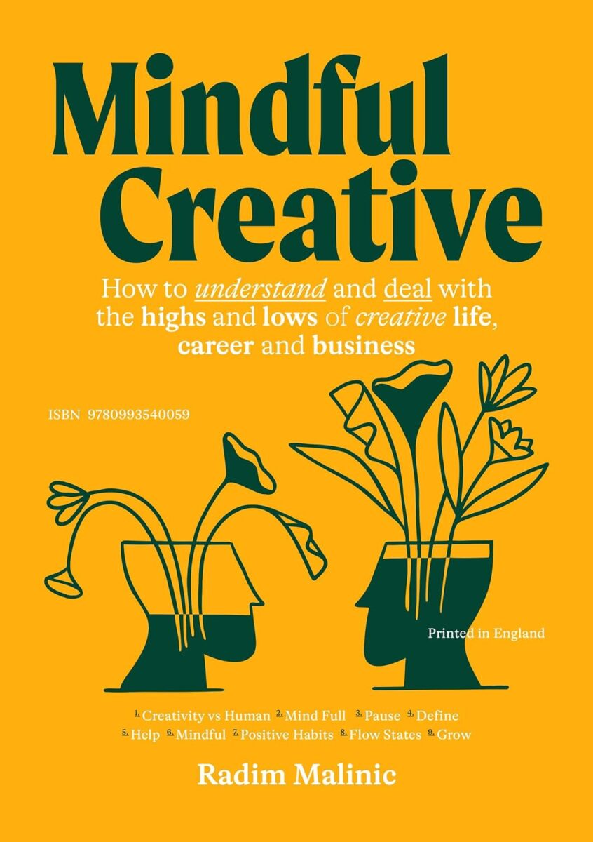 Book cover of Mindful Creative by Radim Malinic